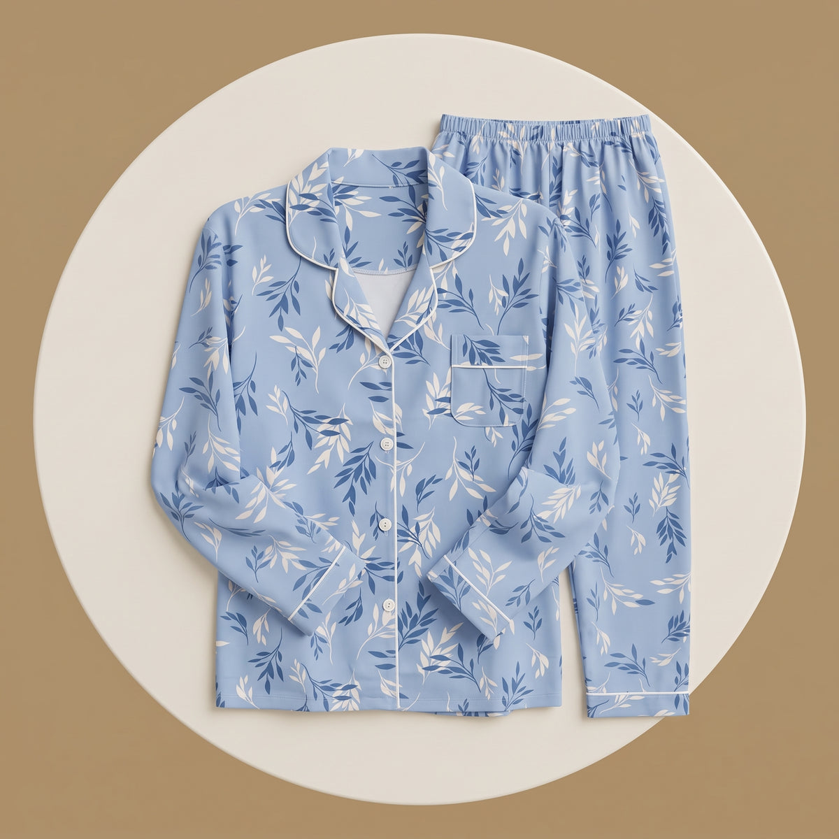 Womens Pajamas 2Pcs 742374