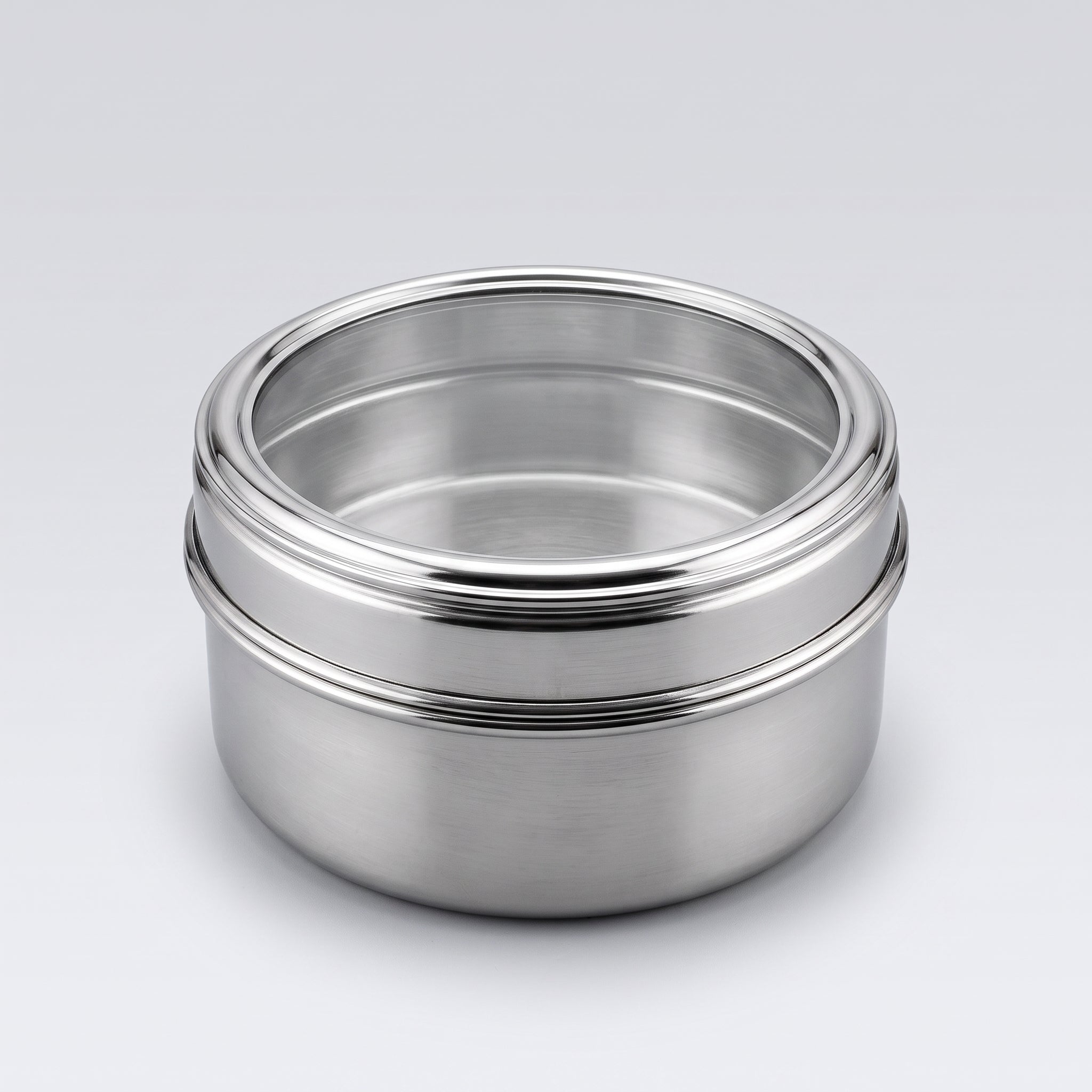 مطبقيه استيل غطاء شفاف  [ 14 CM ]
