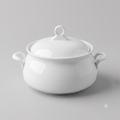 Glass sugar bowl (4) 251