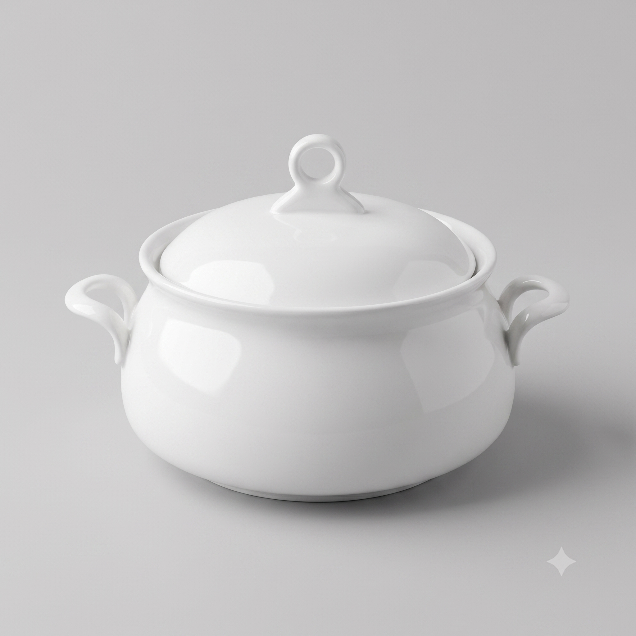 Glass sugar bowl (4) 251