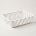 Large Rectangular Plastic Basket, Thai, 2116