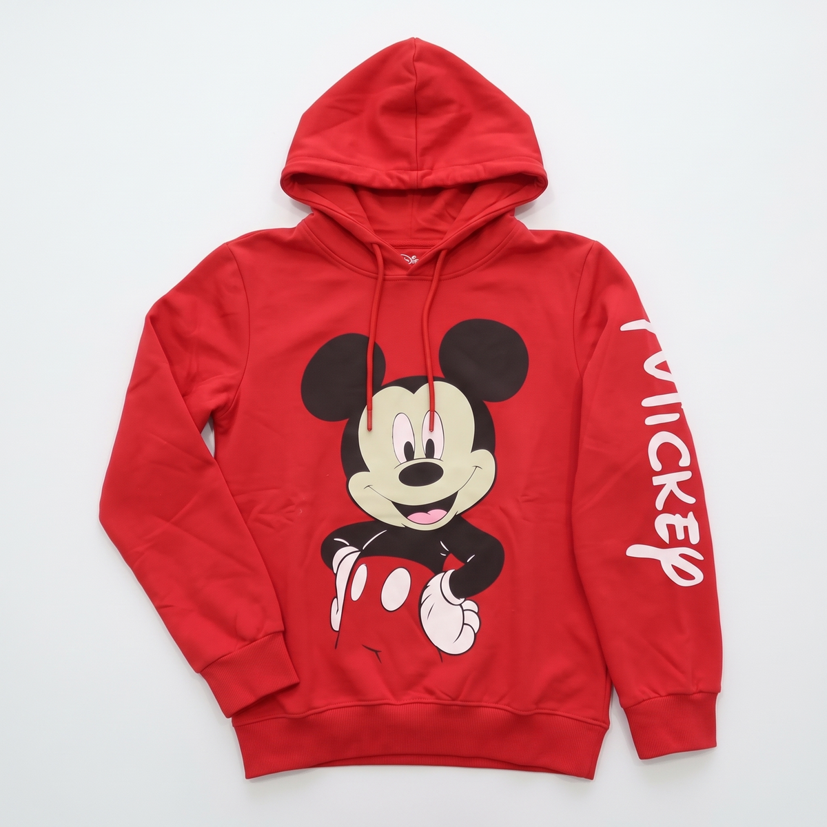 Mickey Red Womens Hoodie