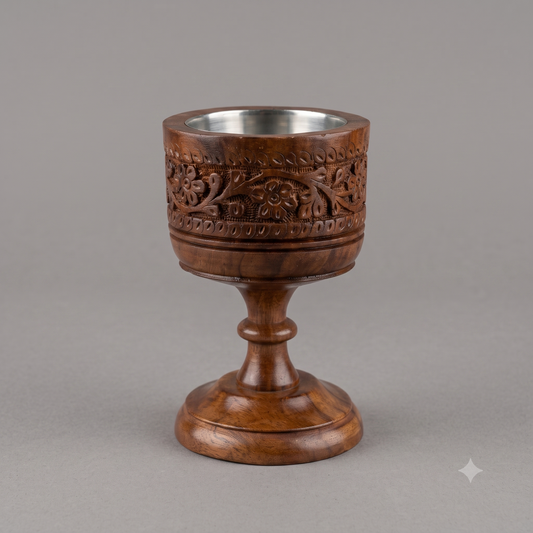 Wooden incense burner