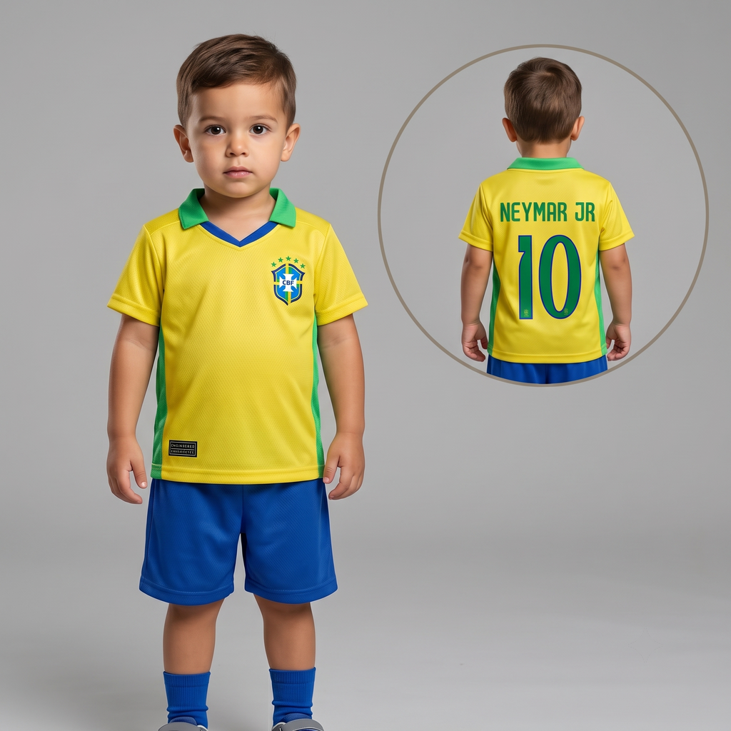 Brazil Kids Bermuda Set