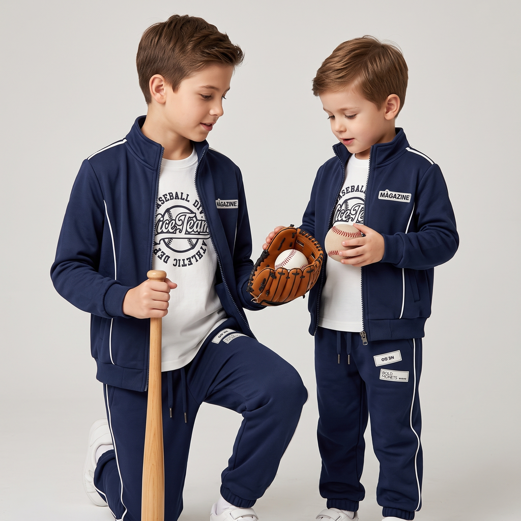 Kids Winter Pajama 3 Pcs CH-2227/2228