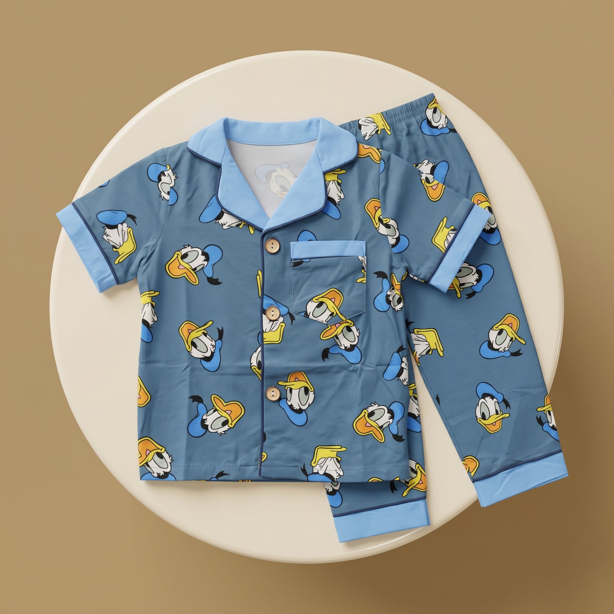 Donald Blue Kids H/S Pajamas