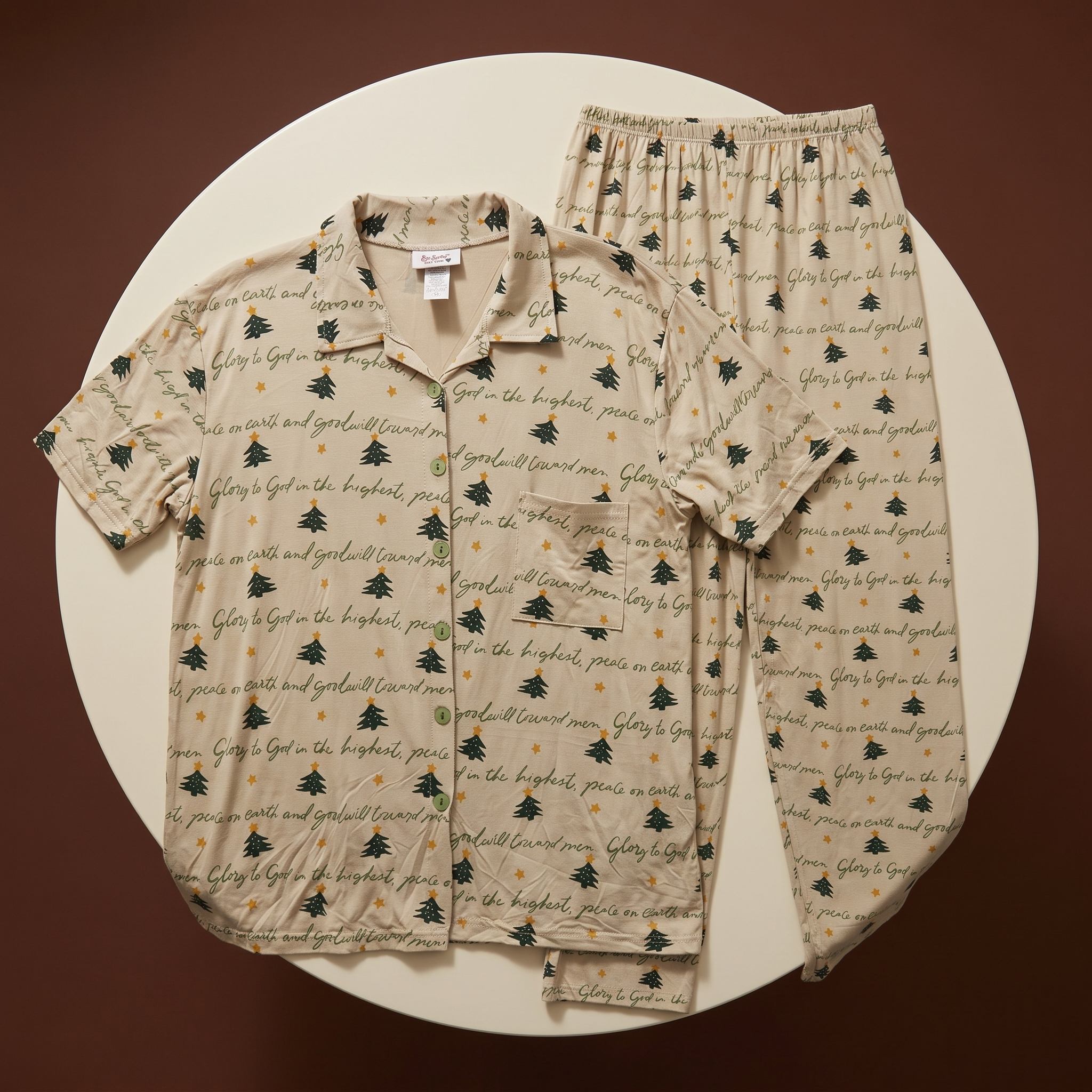 Goodwill Beige Womens Pajamas