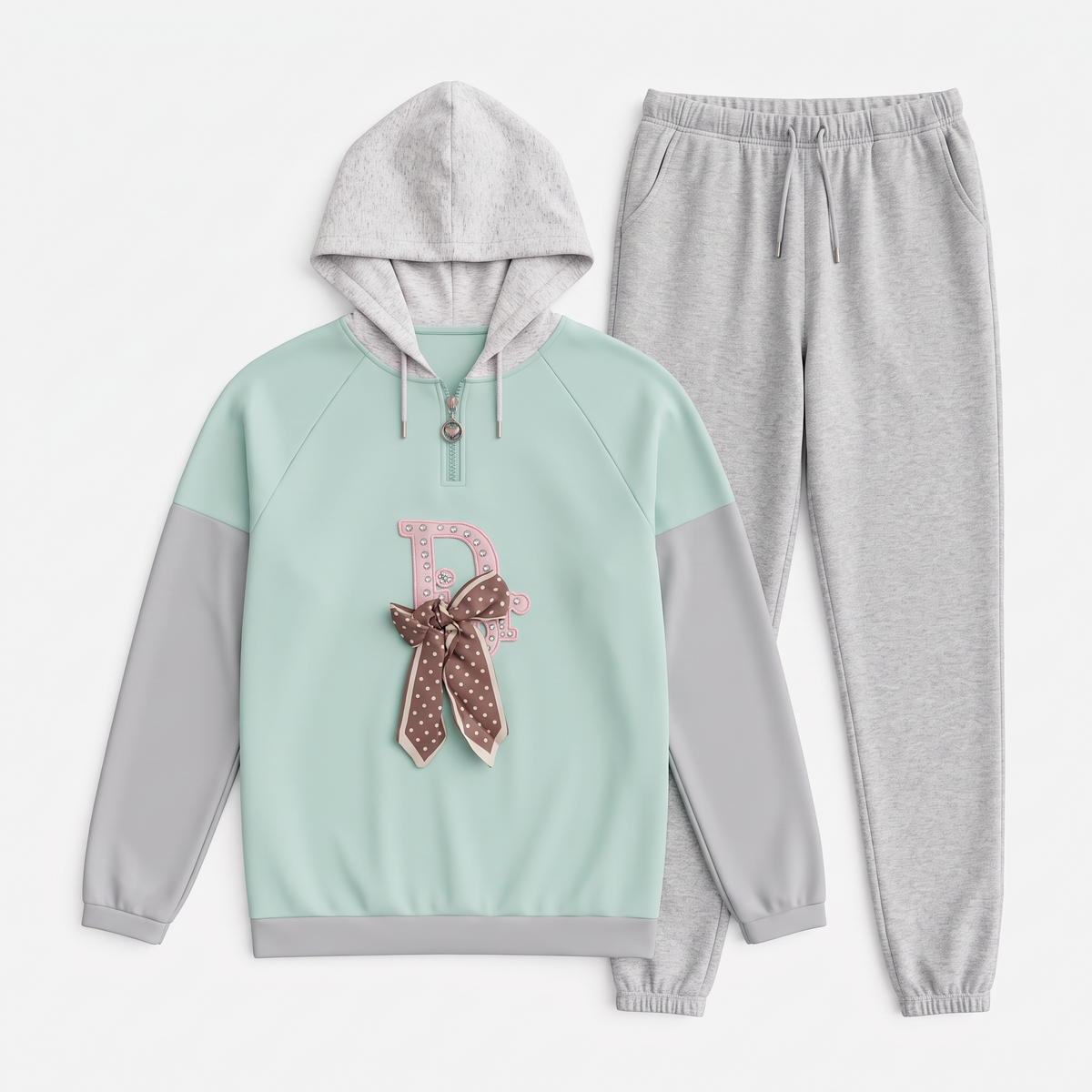Womens Winter Pajama 2Pcs A25038C