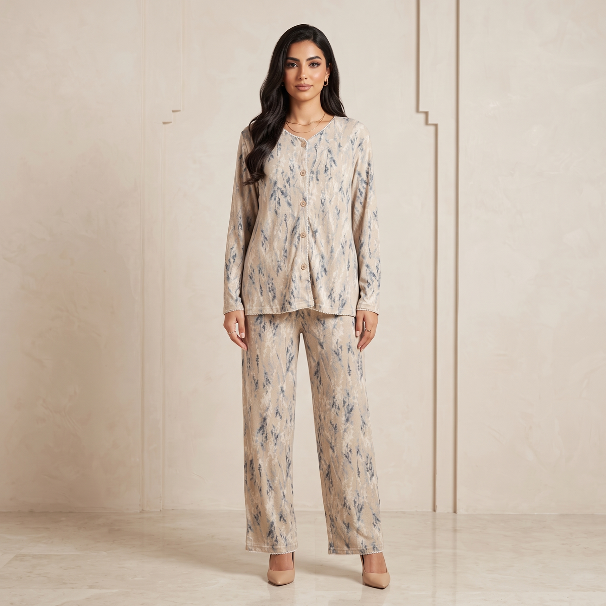 Womens Pyjama 2 Pcs 9138
