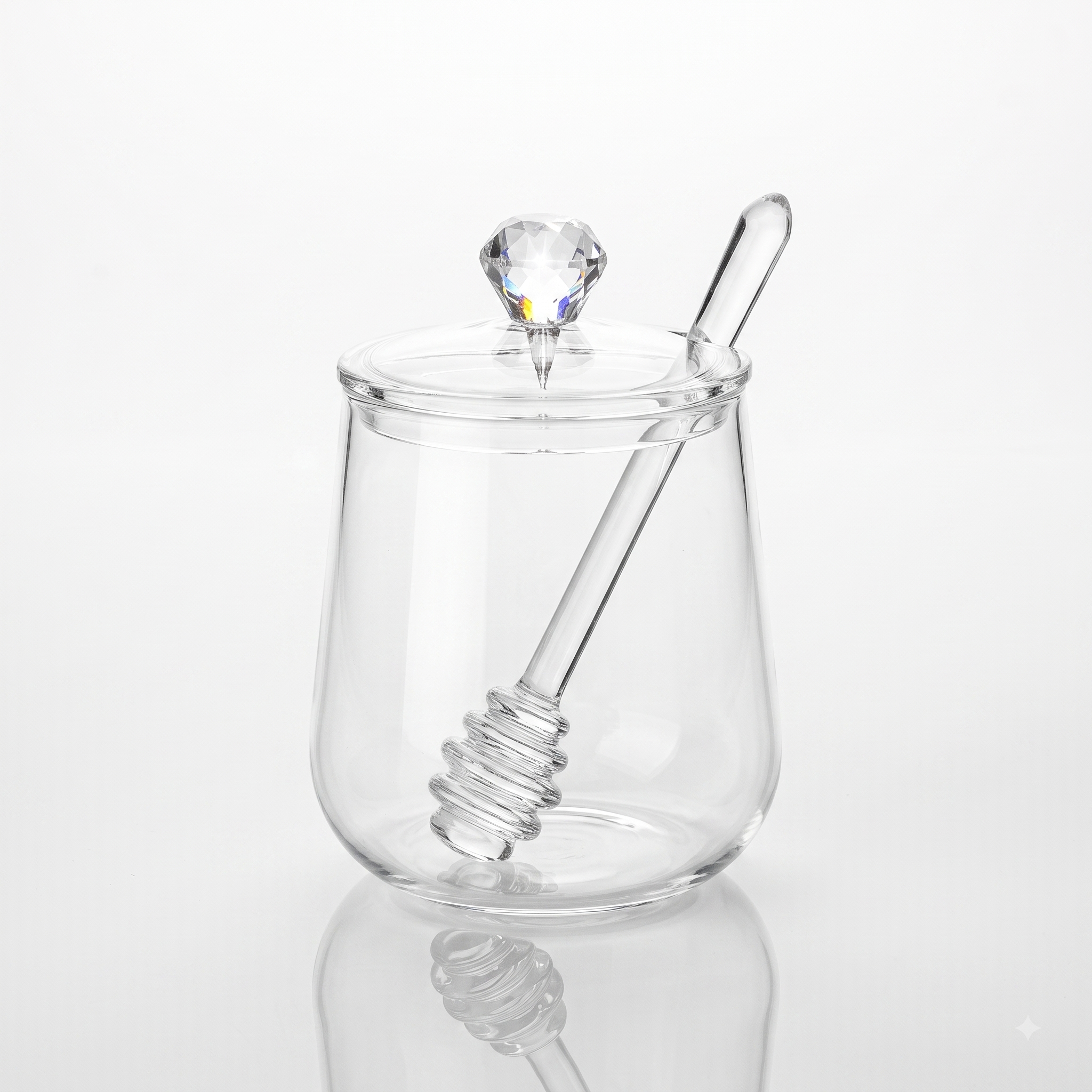 SO-415 Honey jar with spoons
