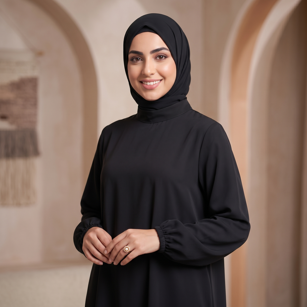 فستان نسائي كم طويل 717