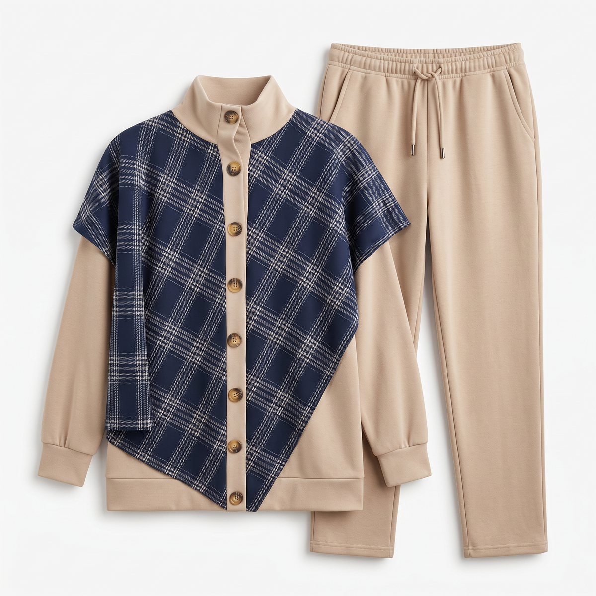 Womens Winter Pajama 2Pcs YA10021D