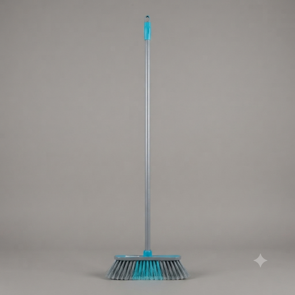 BM411 BROOM HEAD WITH STICK