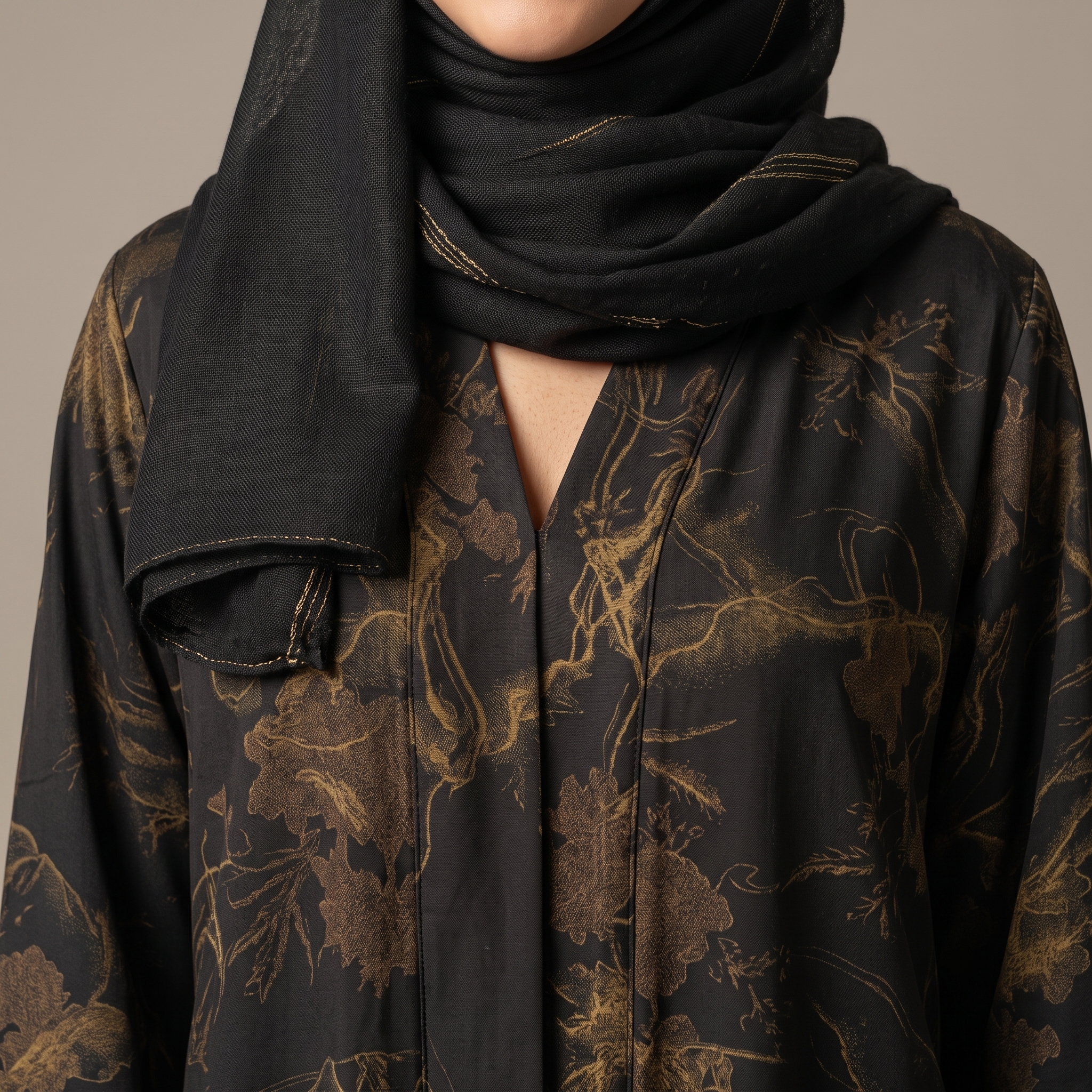 Abaya 1Pcs 0228-1