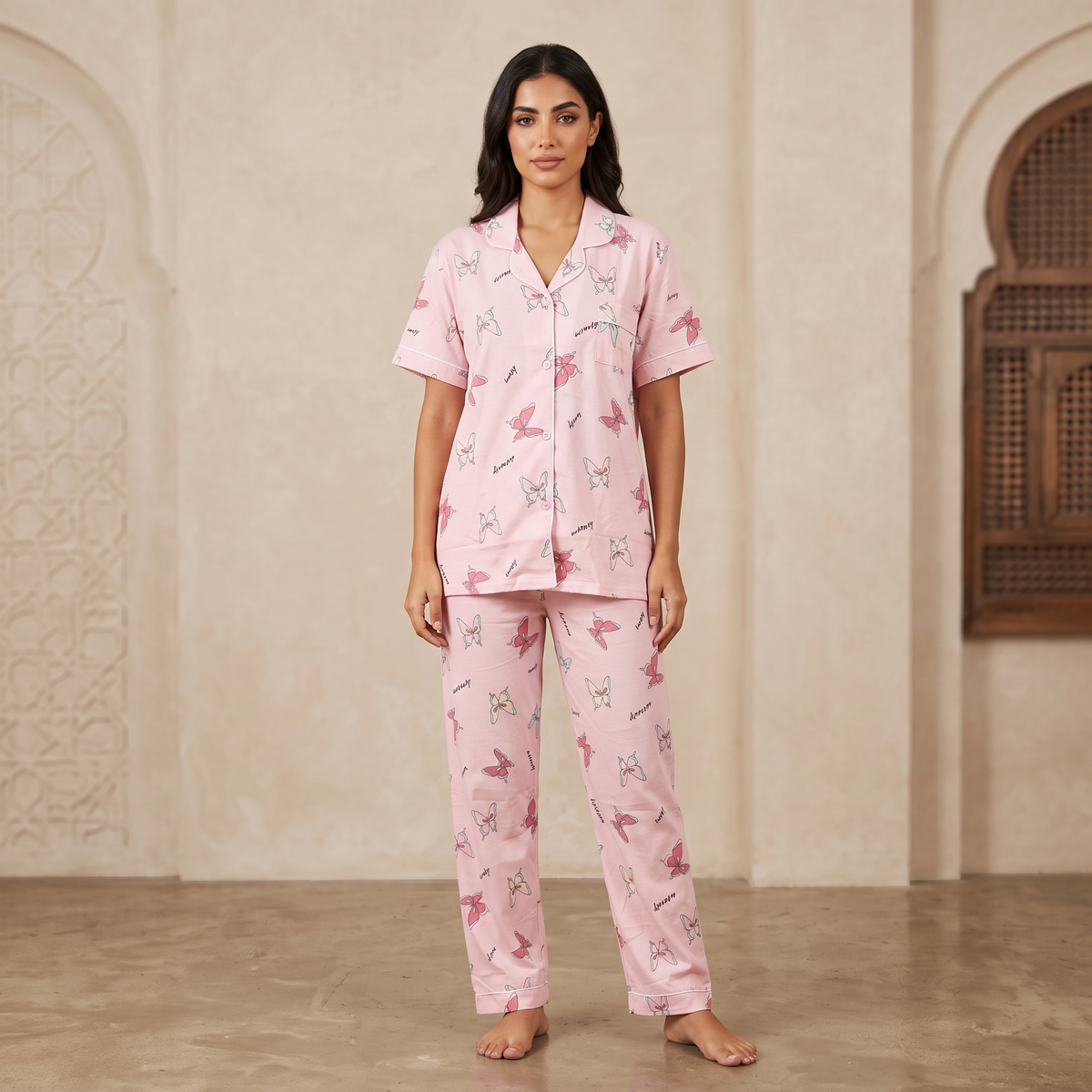 Womens Pyjama Set 2500163 C