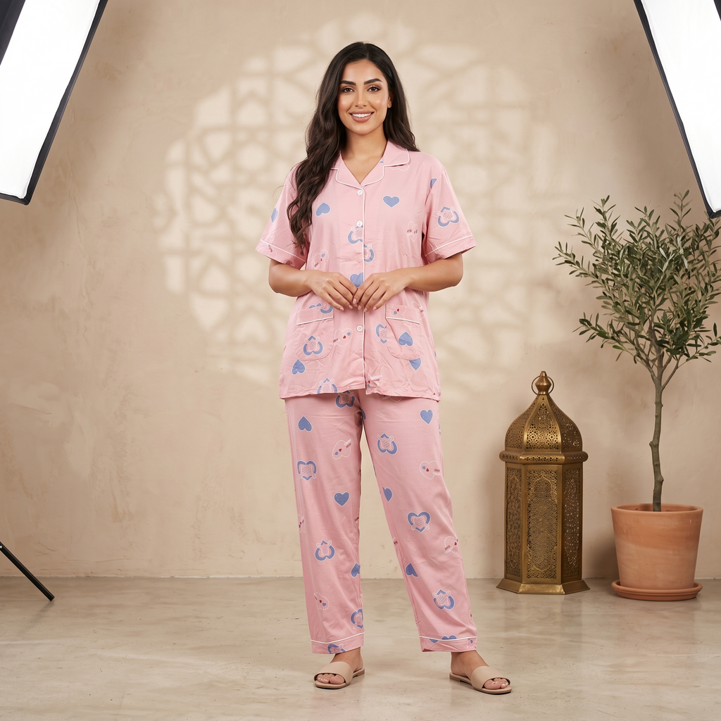 Womens Pajamas 2Pcs 658