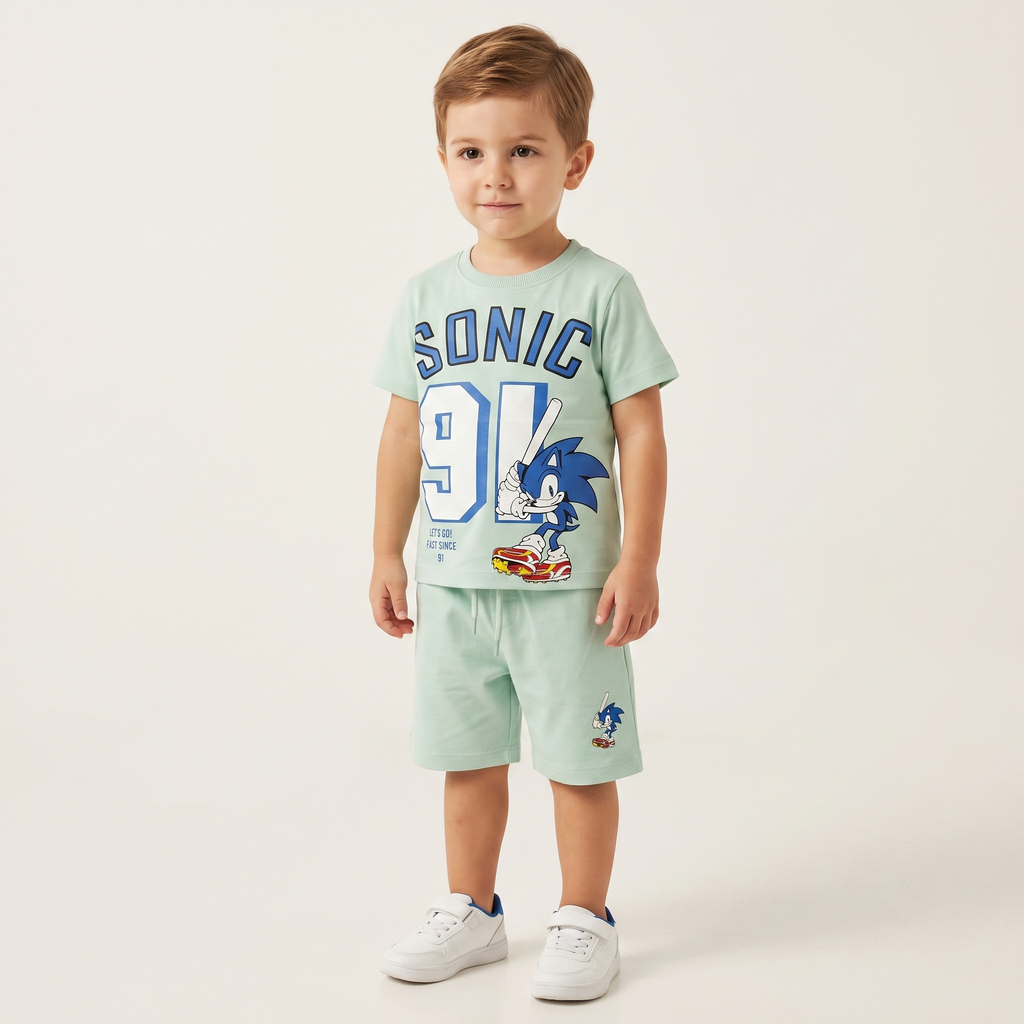 Sonic 91 Boys H/S shorts