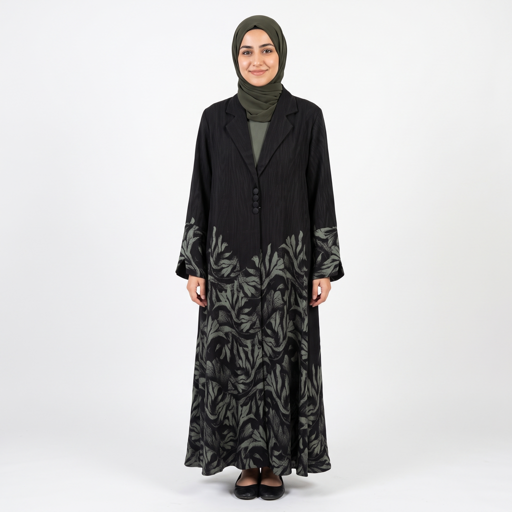 Abaya & Shella 2Pcs 0303