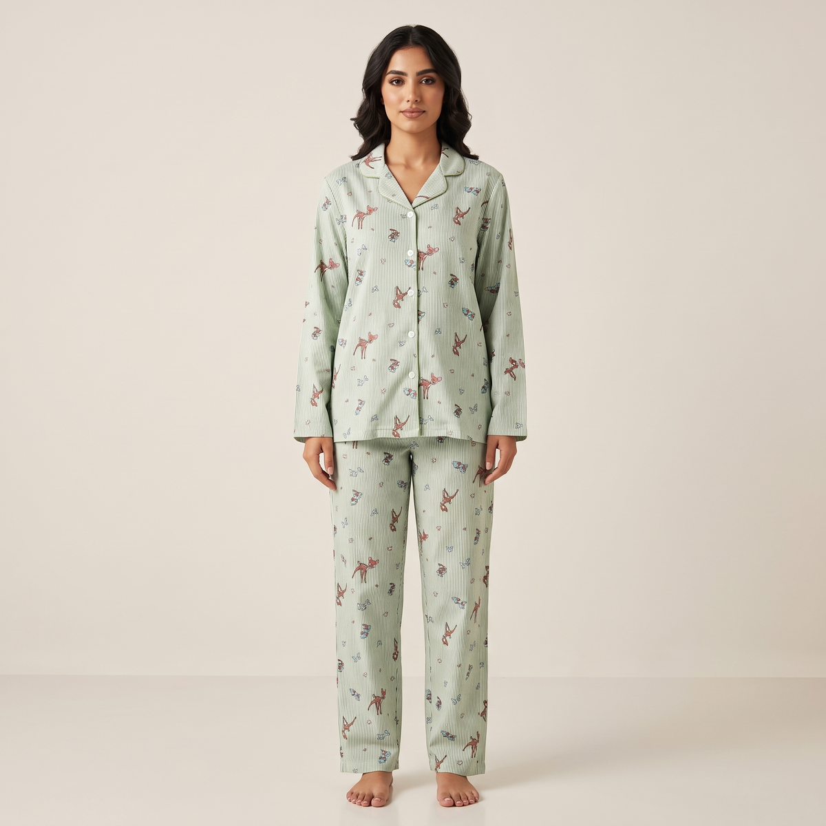 Womens L/S Pajama Set LS-86/566