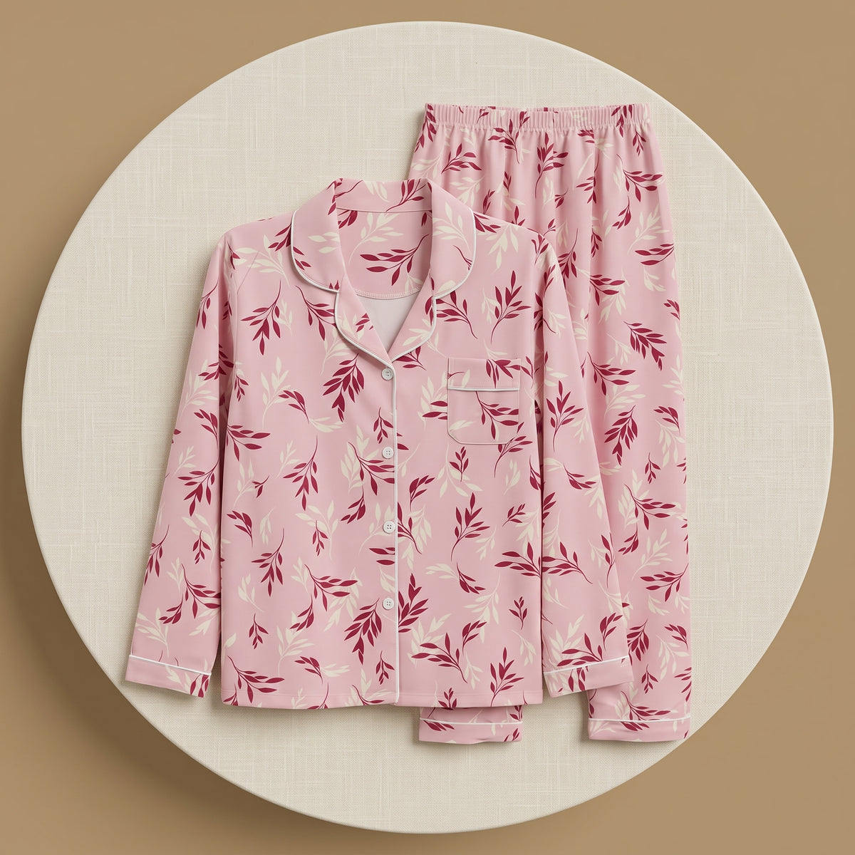 Womens Pajamas 2Pcs 742374