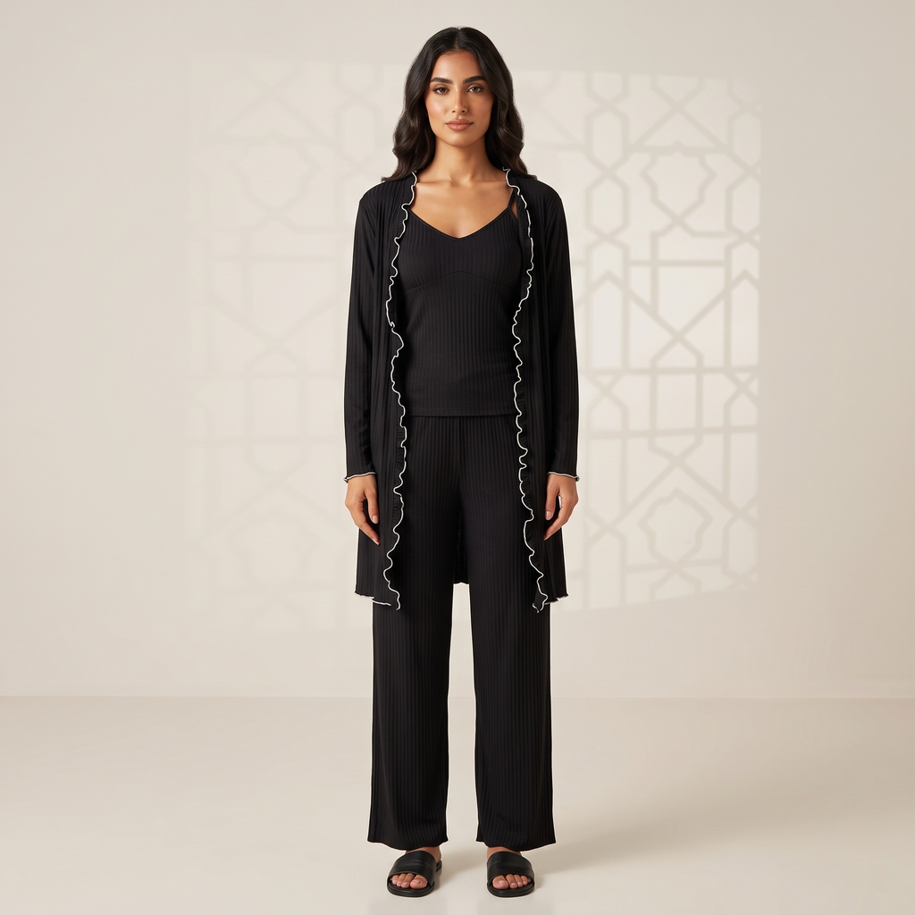 Womens Pajama 3Pcs HM-70619