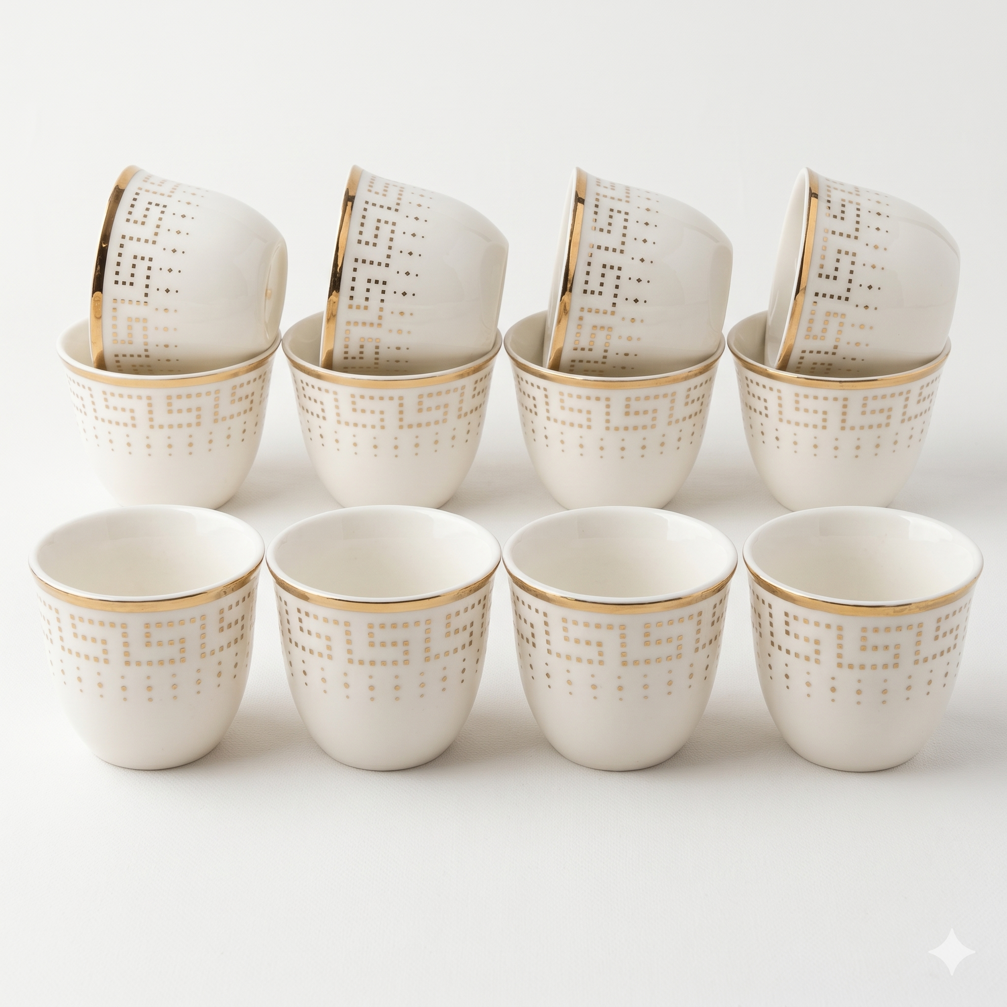 12-piece Arabic Coffee Cup Set GER4448