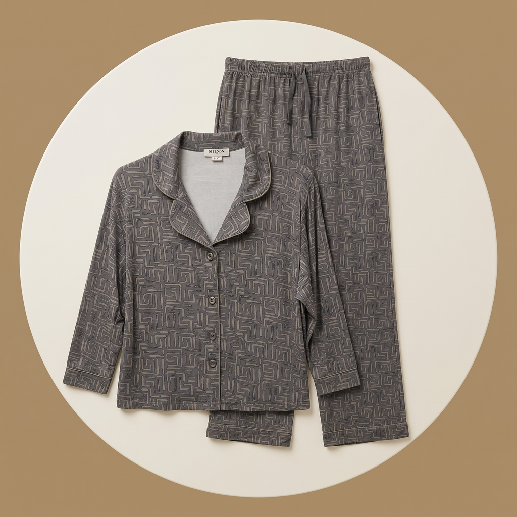 Womens Pyjama 2 Pcs 9177