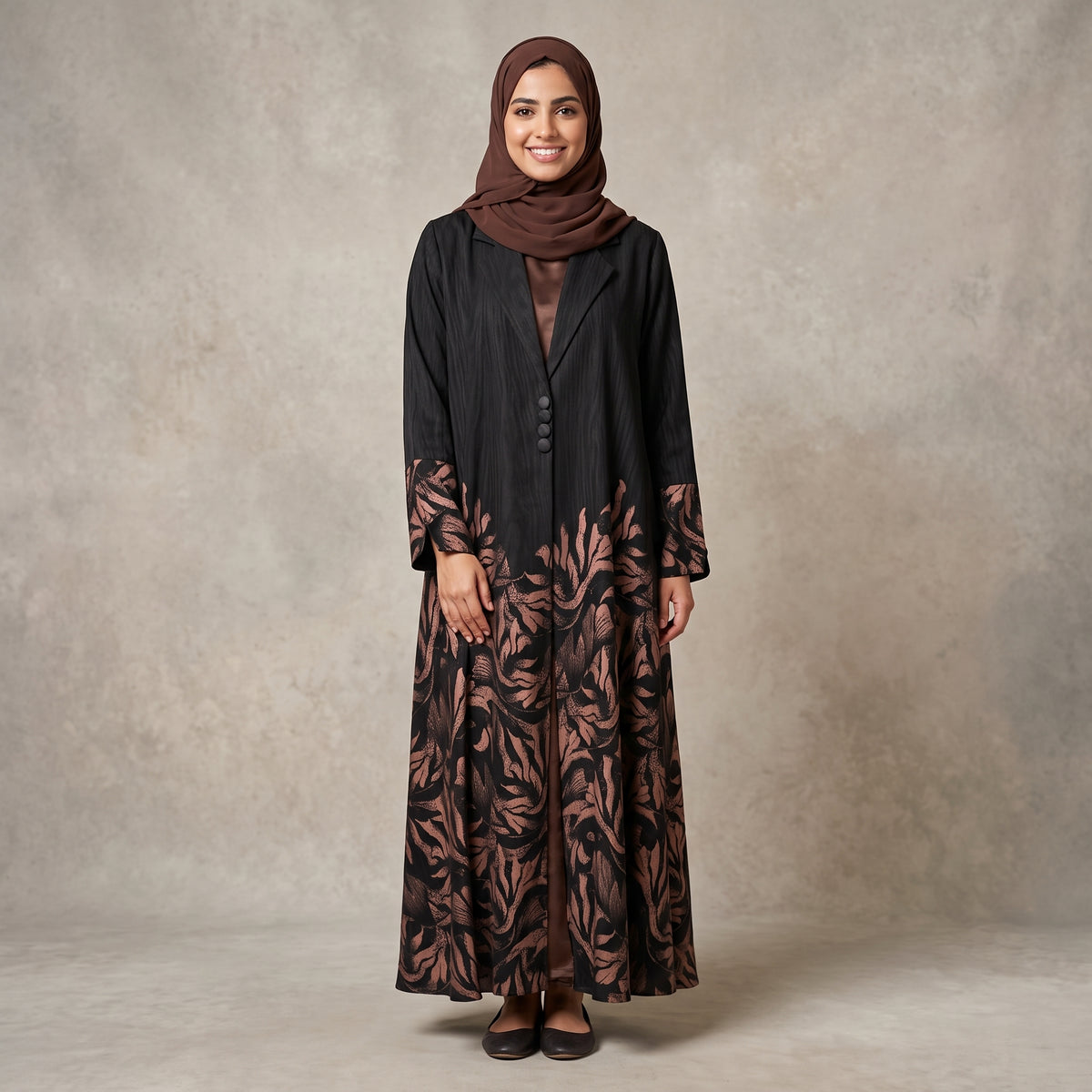 Abaya & Shella 2Pcs 0303