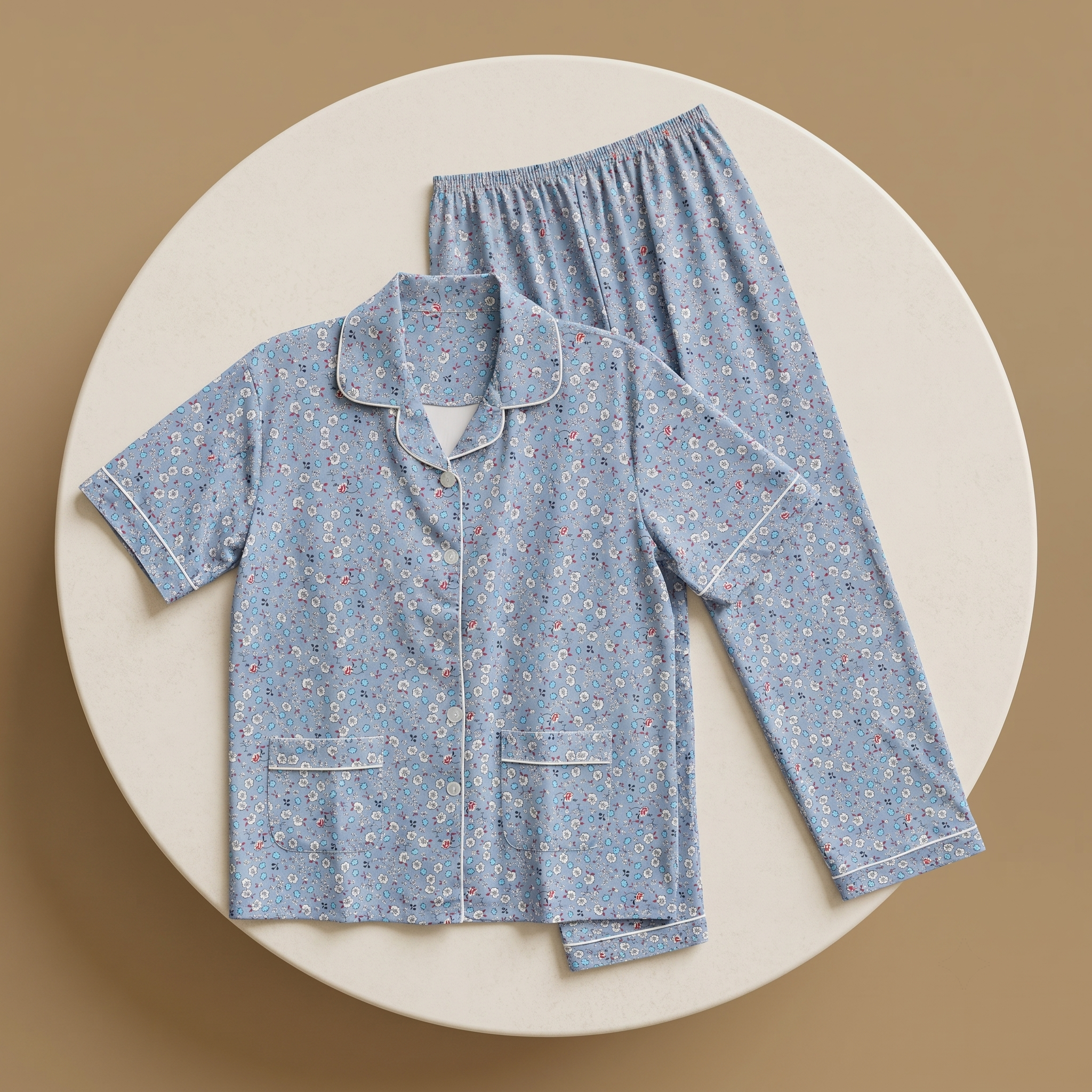Womens Pajamas 2Pcs 668