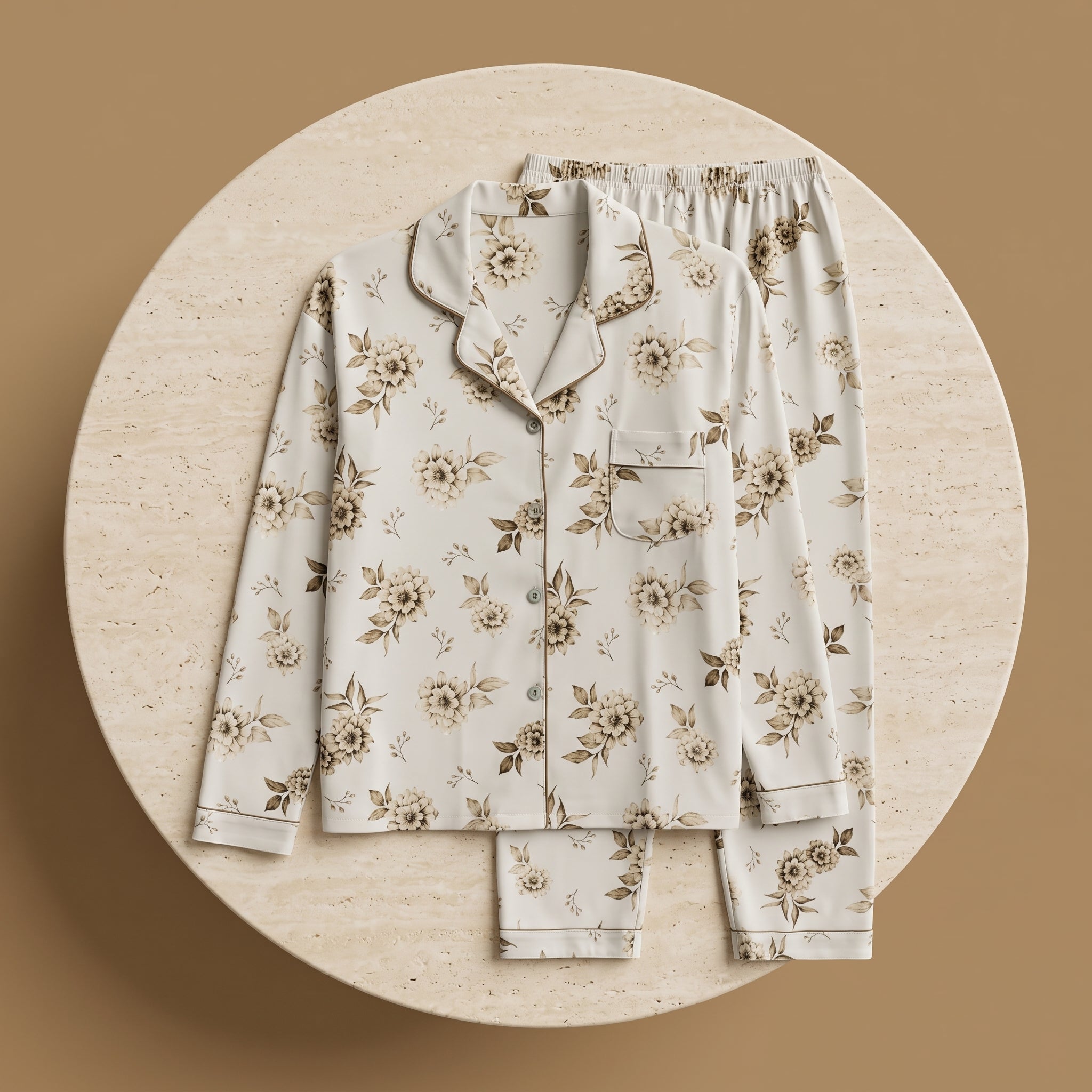 Womens Pajamas 2Pcs CD364