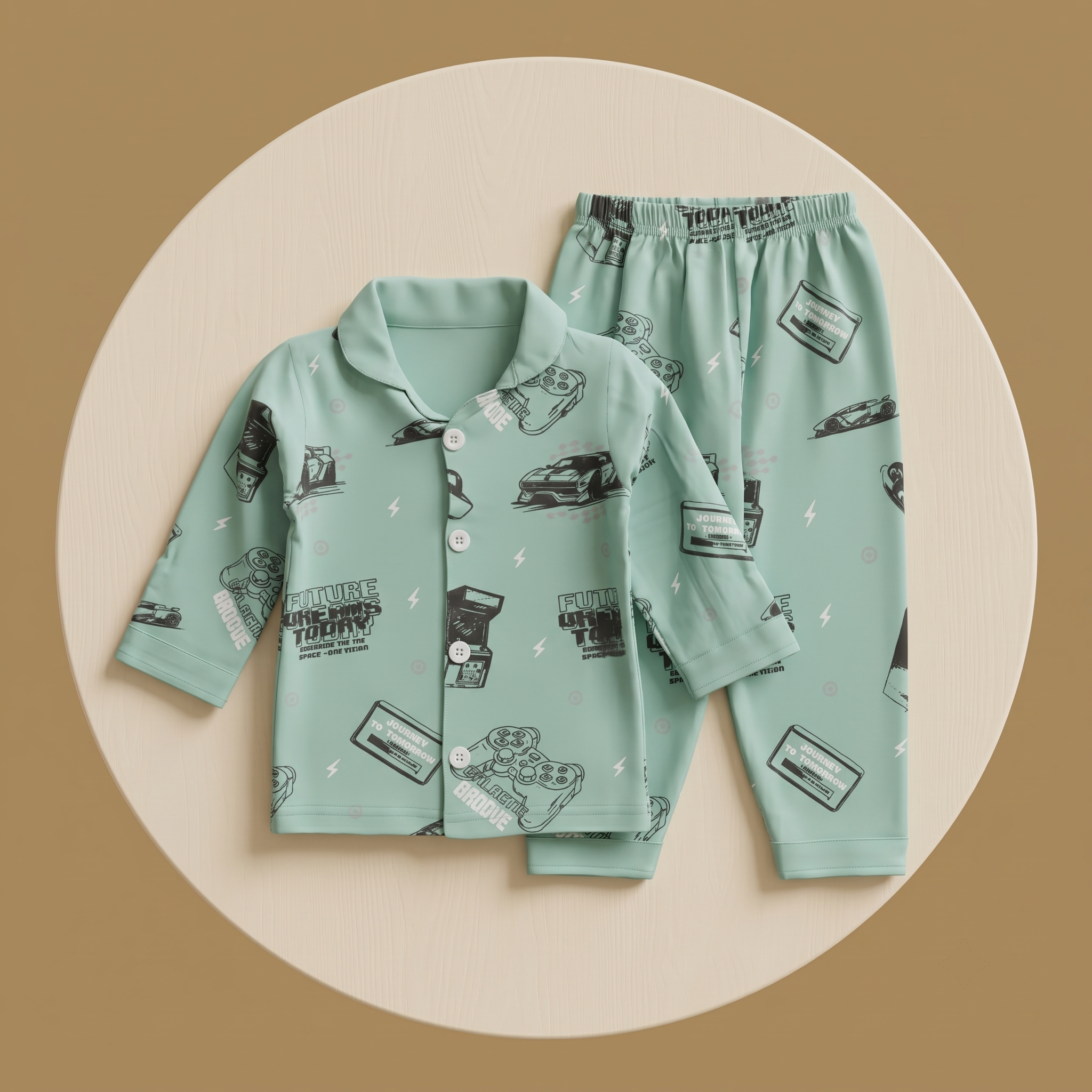 Baby L/S Pajamas RY-40896