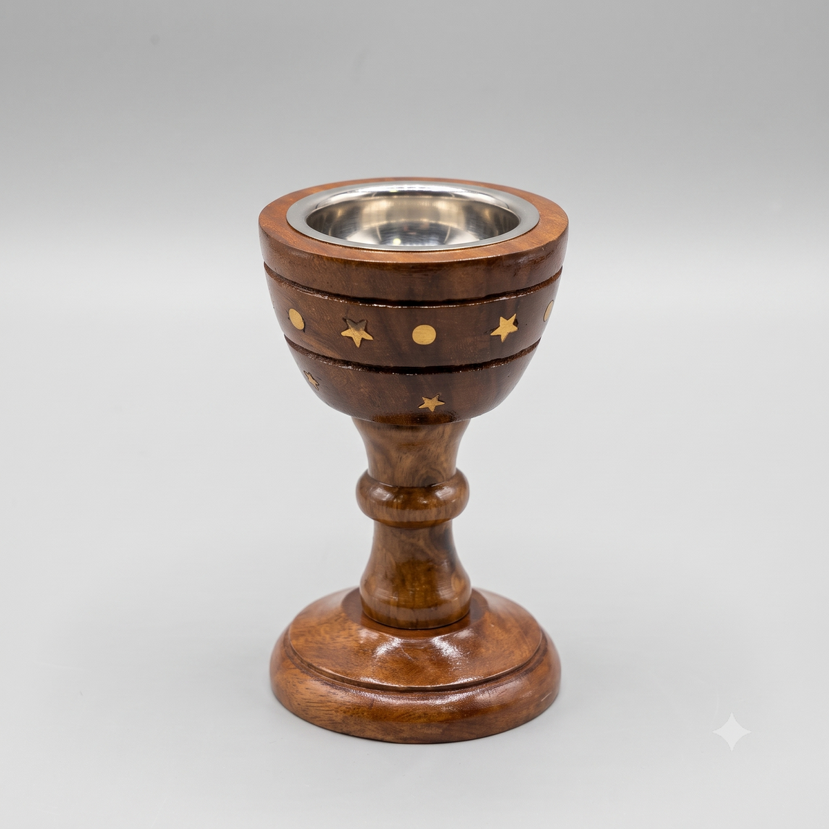 Wooden incense burner