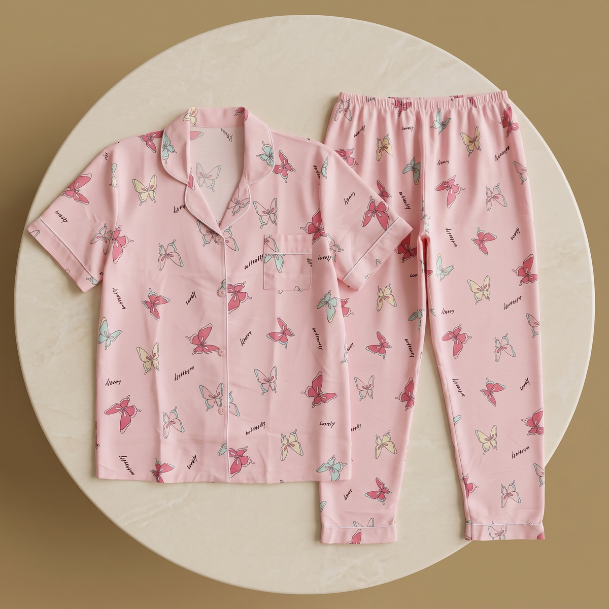 Womens Pyjama Set 2500163 C