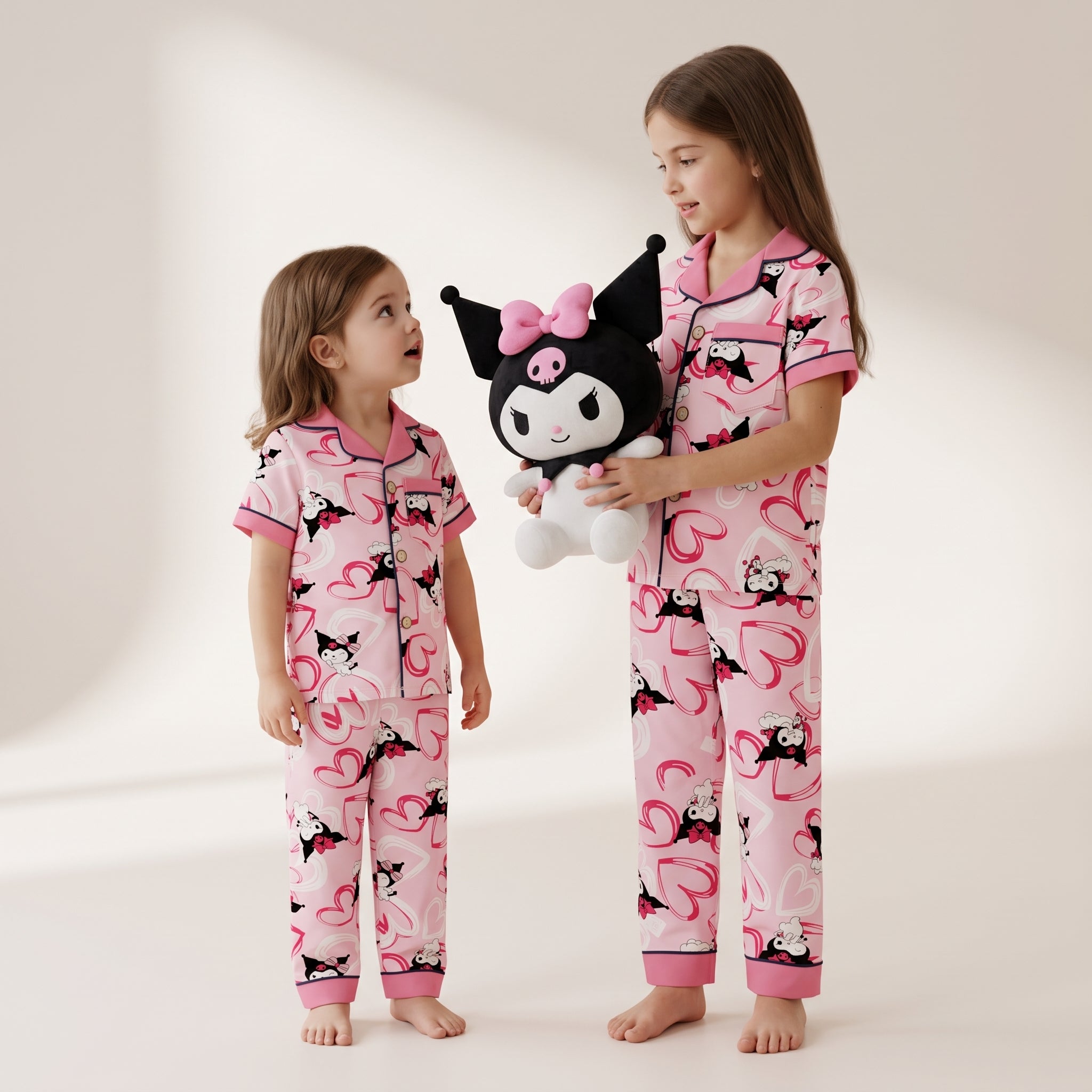 Kuromi Love Kids H/S Pajamas