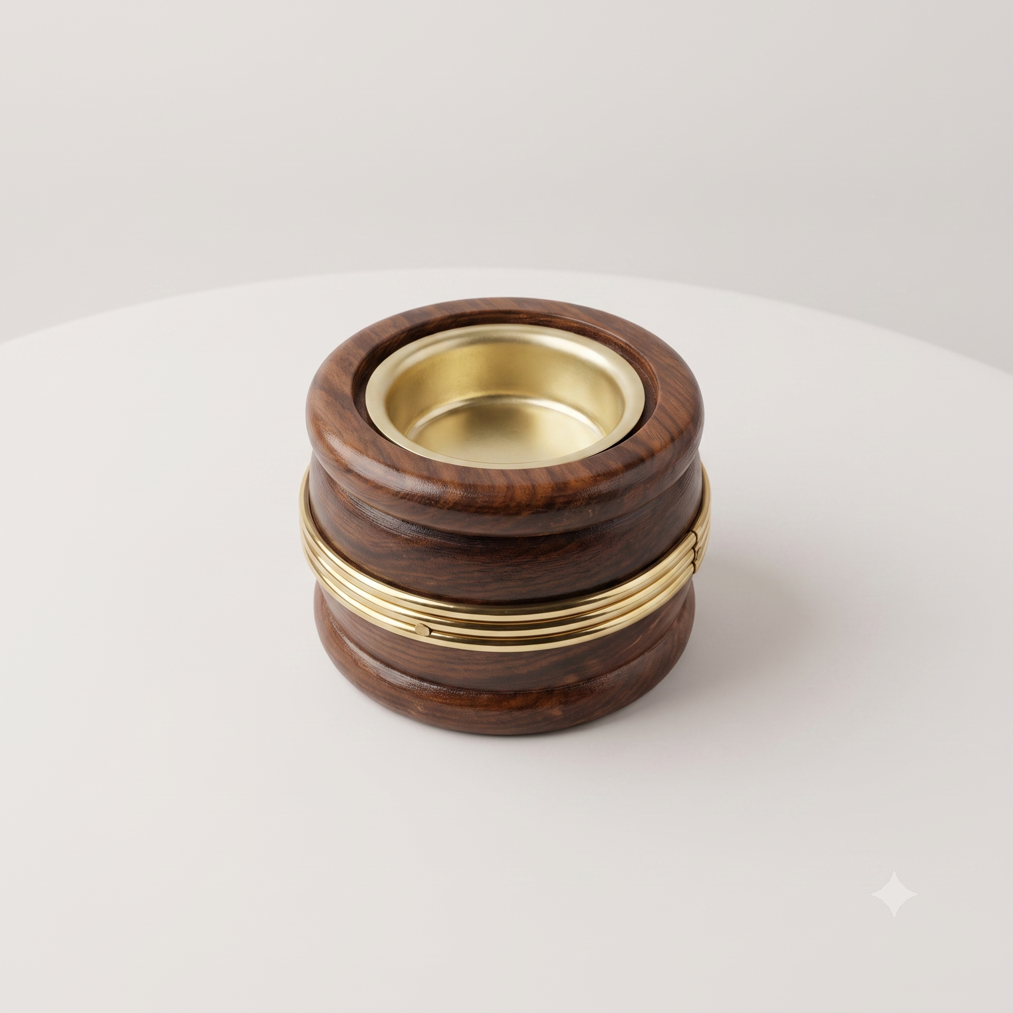 Wooden incense burner