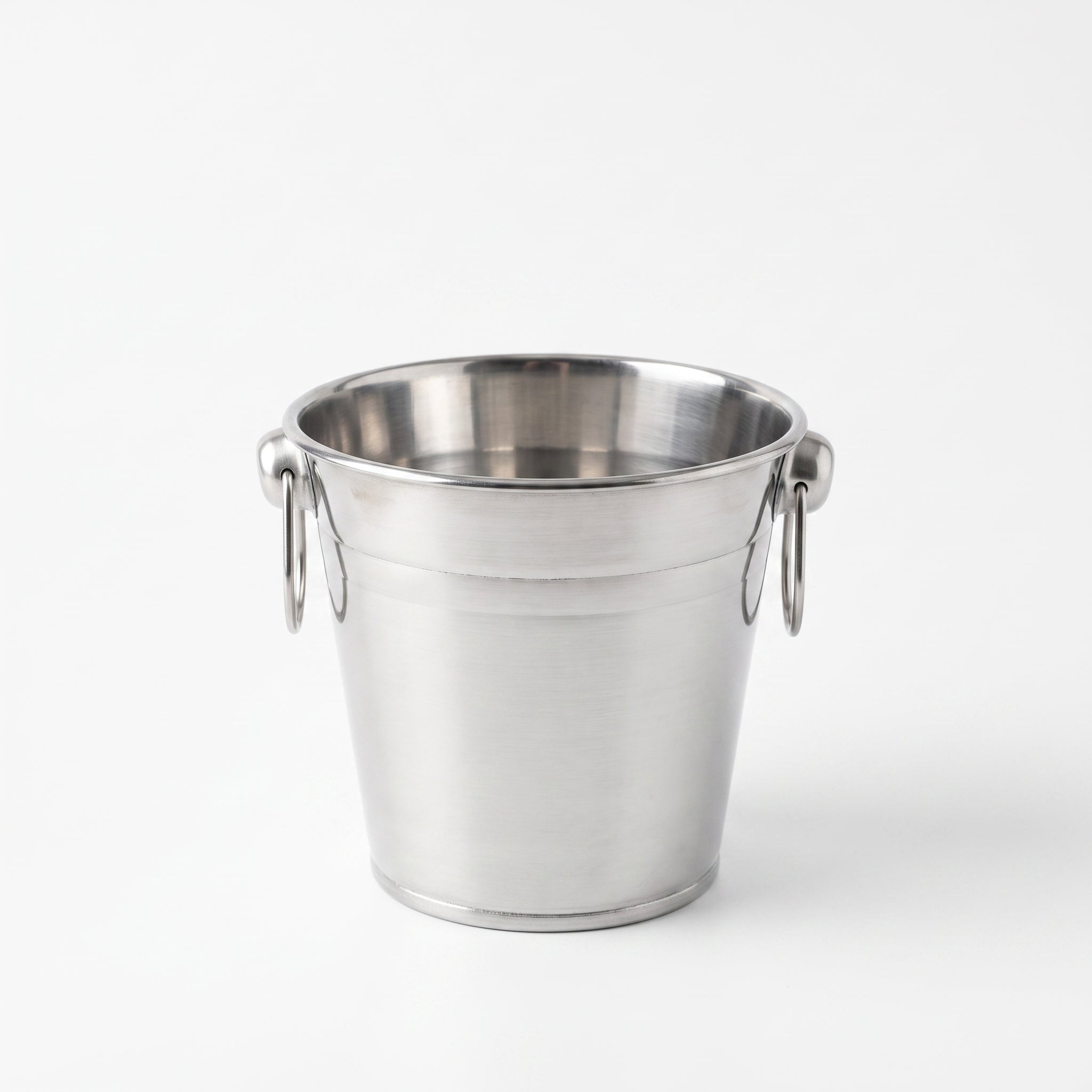 Stainless Steel Ice Bucket with Handles 18cm 2543