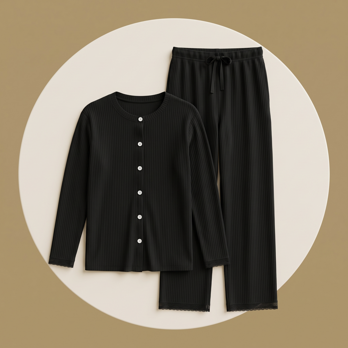 Womens Pajama 2Pcs HM-70533