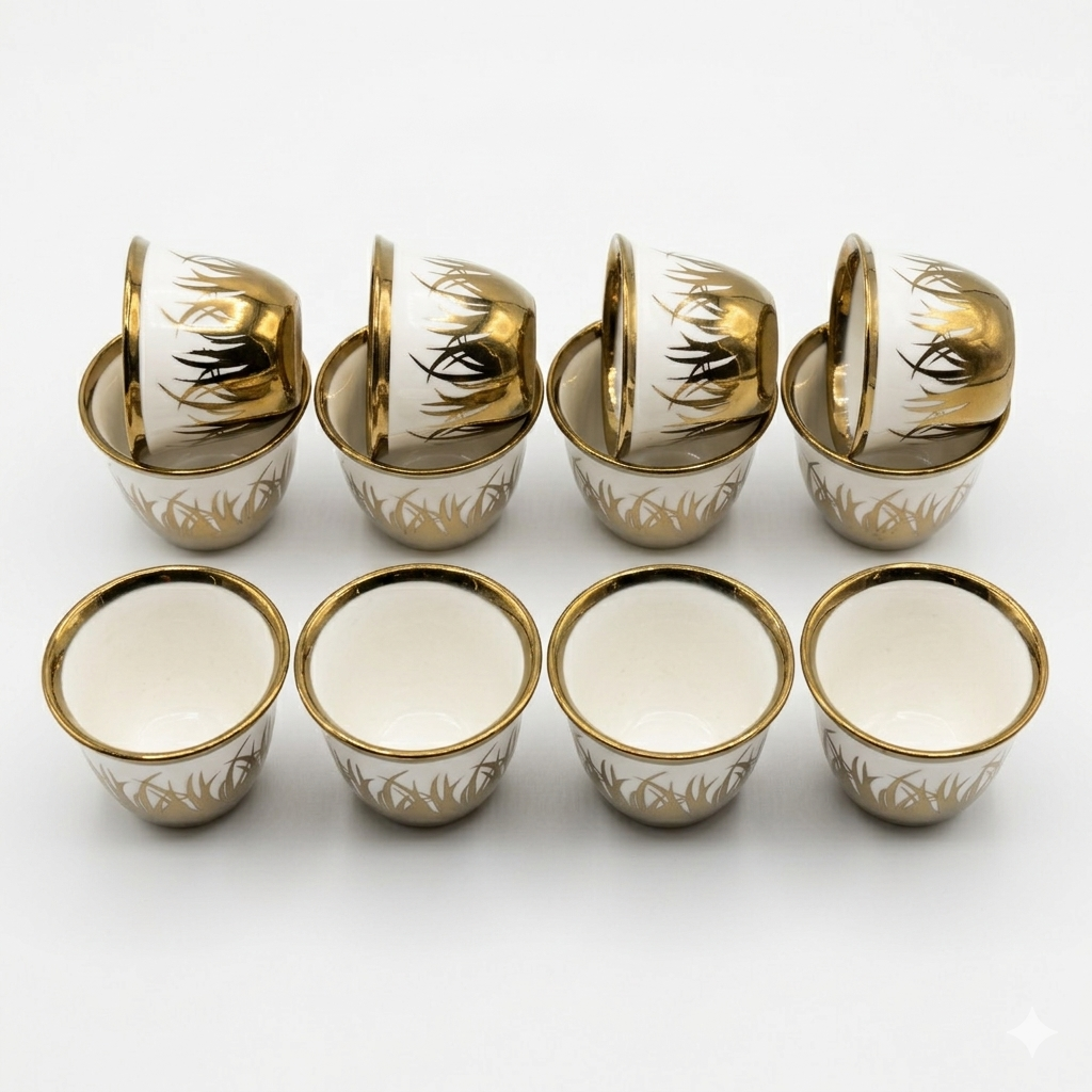 Arabic coffee cup set
