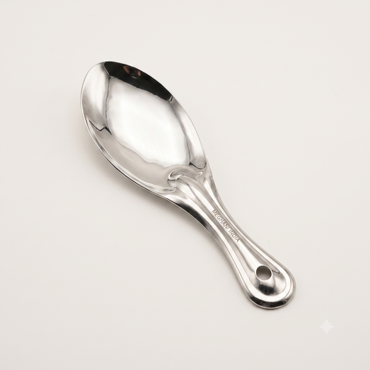 Steel rice serving spoon No. 2