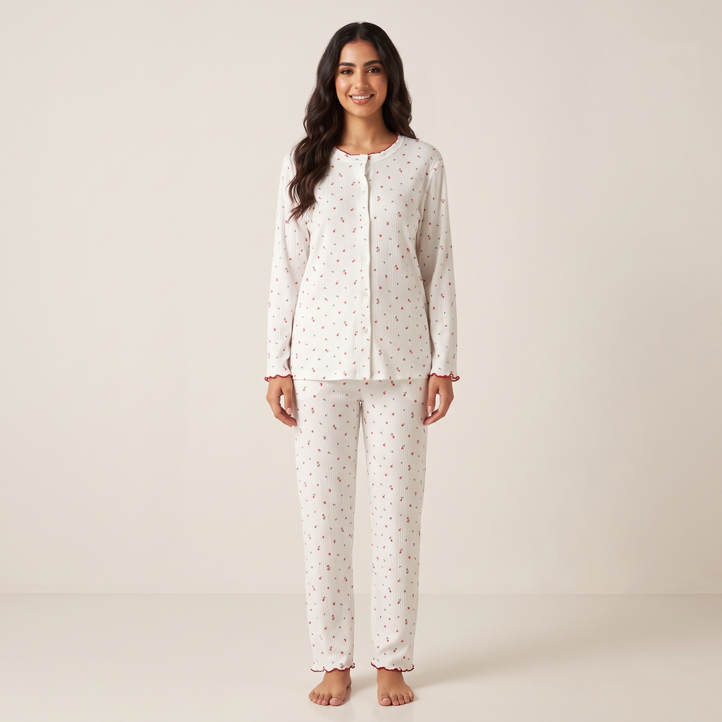 Womens Pajama 2Pcs HM-70551