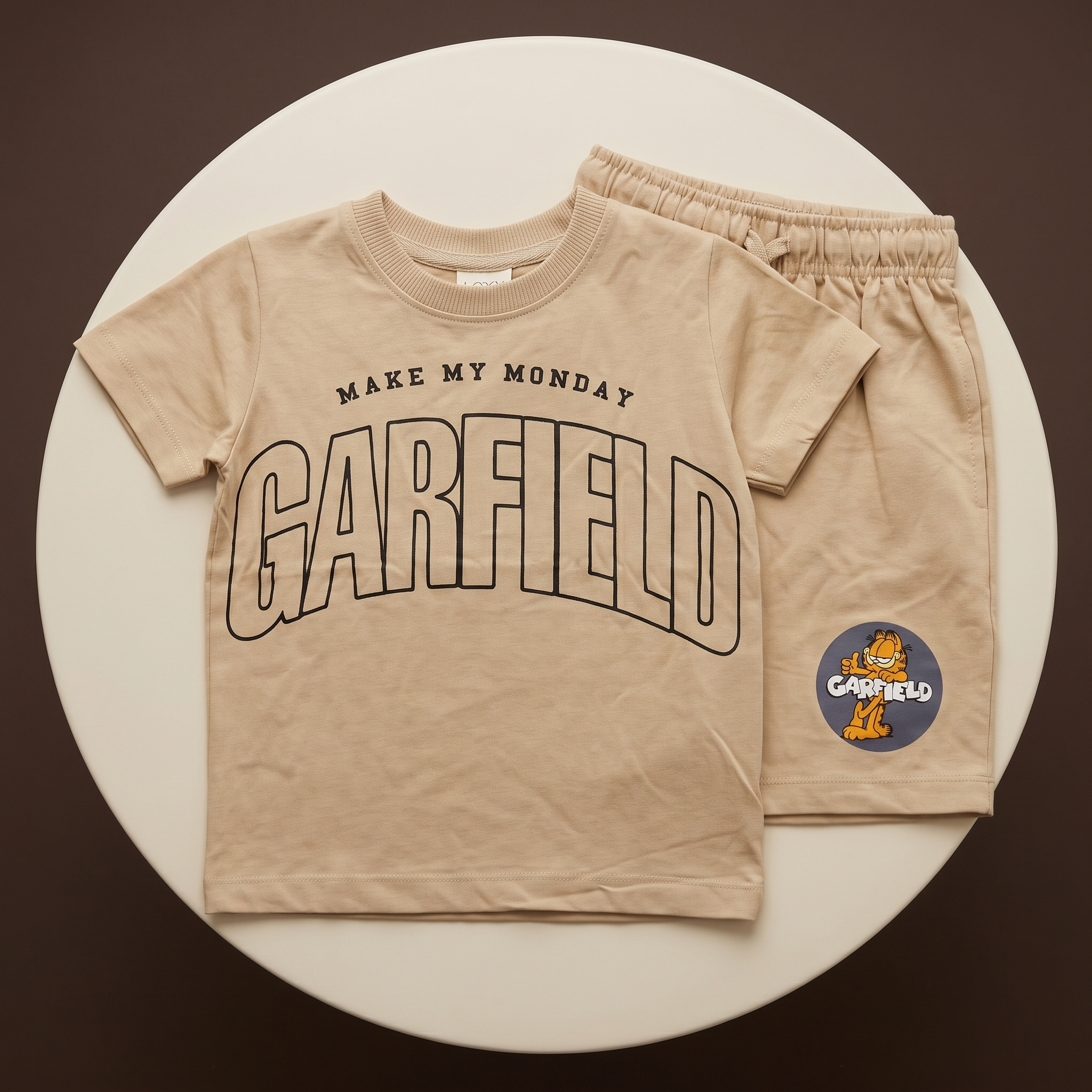 Garfeild Monday Boys H/S shorts