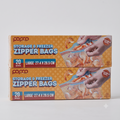 Resealable storage and freezer bags
