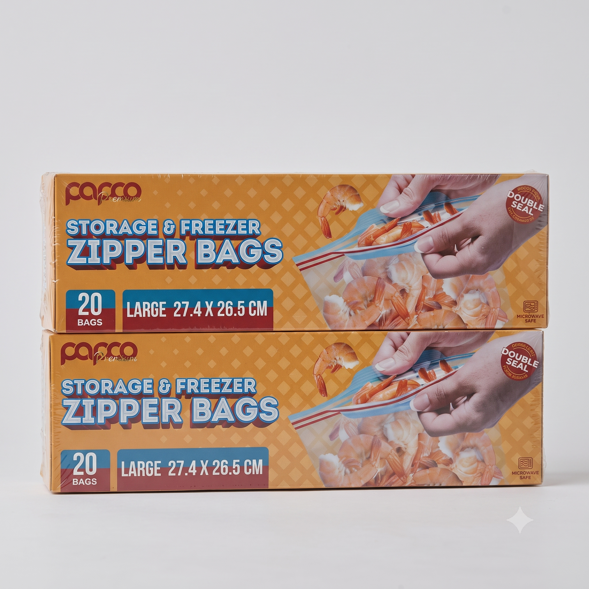 Resealable storage and freezer bags