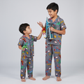The Avenger War Kids H/S Pajamas