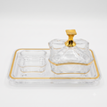 Acrylic tray with 54 transparent dates