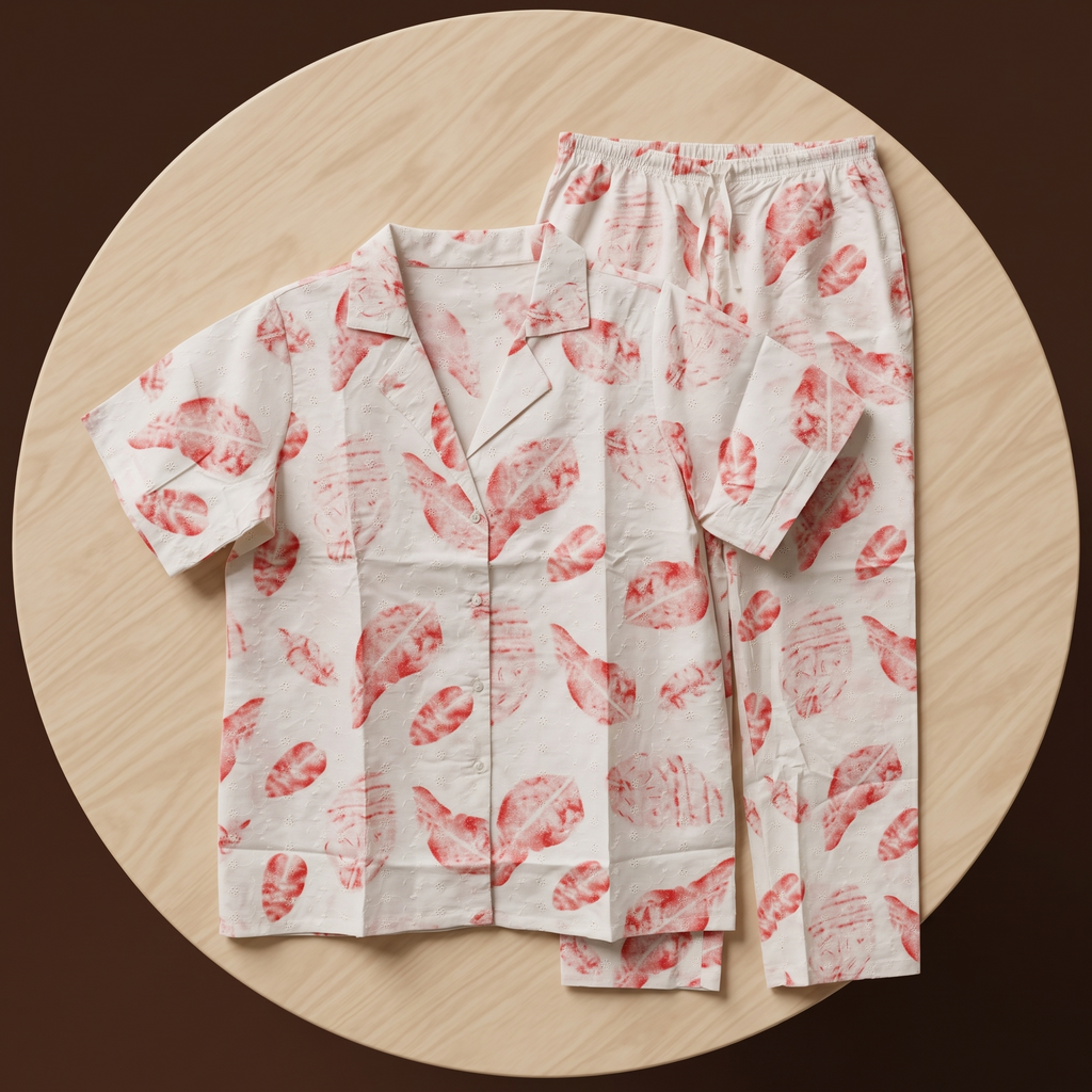 Womens Pajamas 2Pcs 9332 (C)