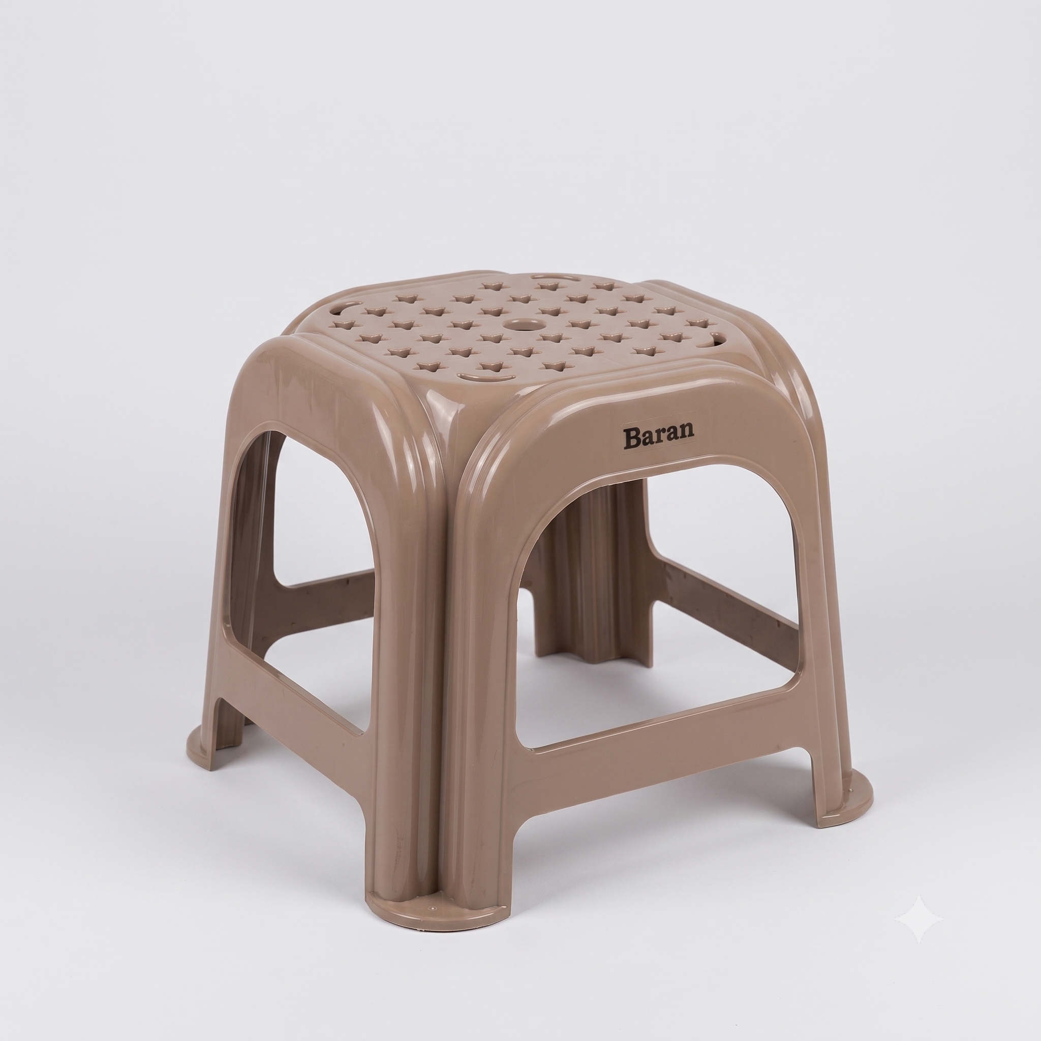 Square toilet seat