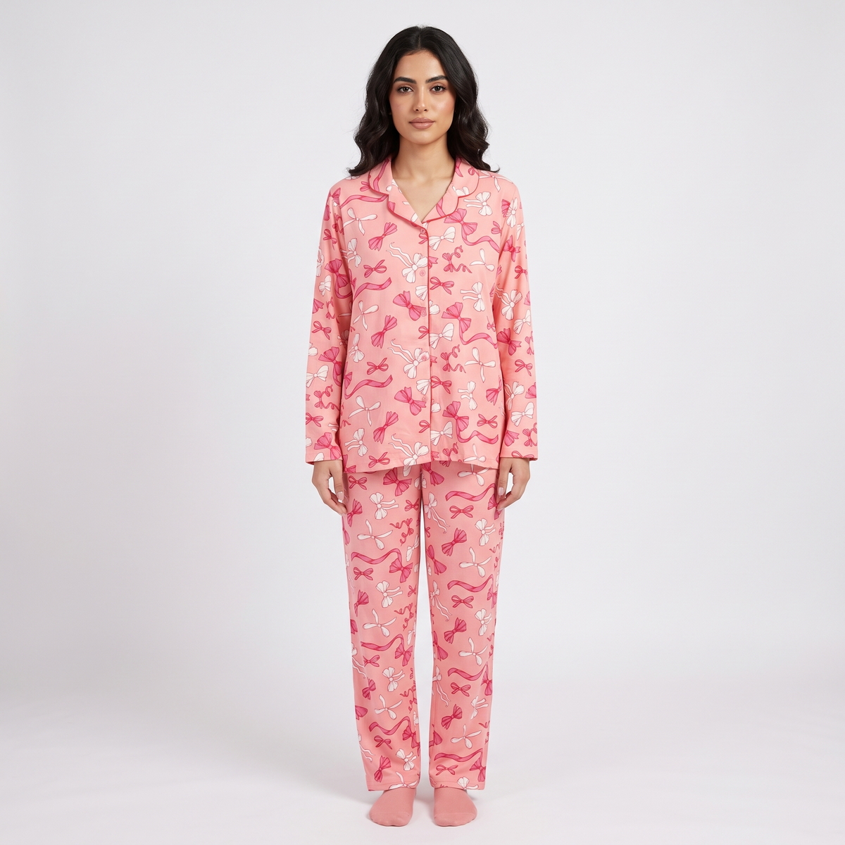 Womens L/S Pajama Set LS-86/569