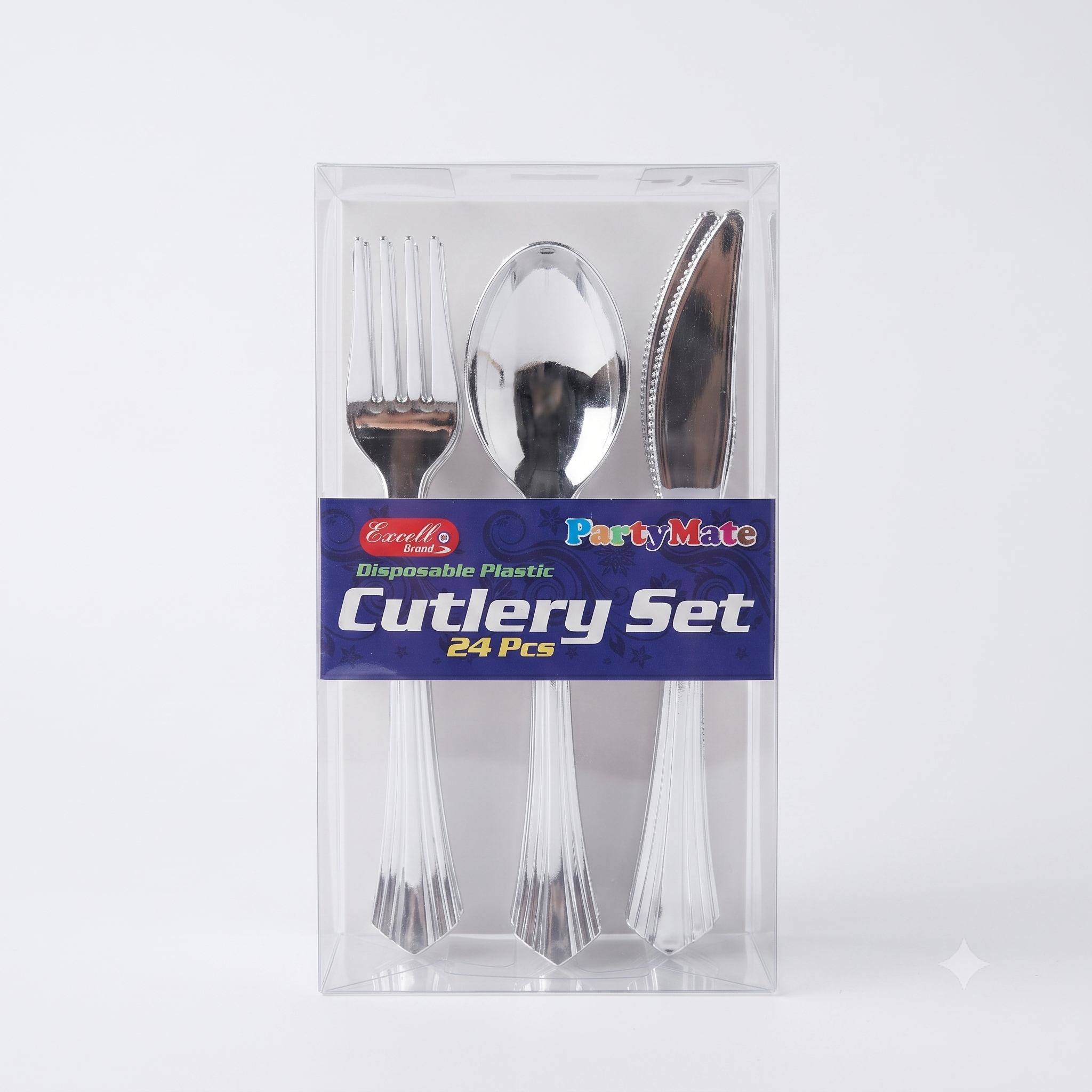 24-Piece Plastic Cutlery Set DXL2432