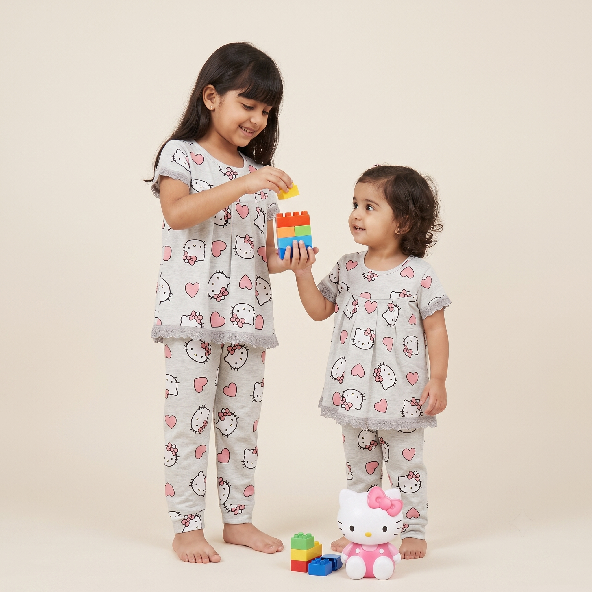 Hello Kitty Girls H/S Pajamas